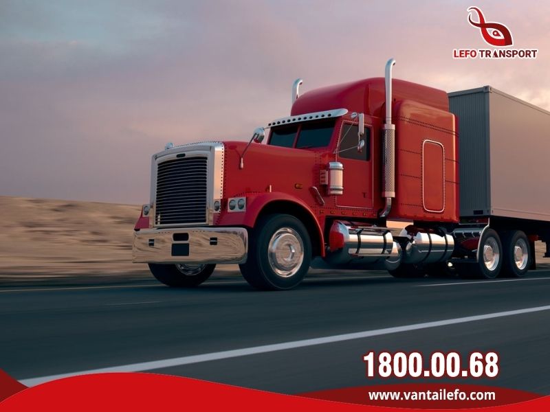 Xe container phù hợp để chở hàng đường dài