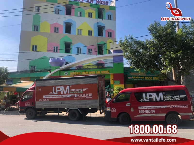 Xe tải nhỏ có thể di chuyển linh hoạt dễ dàng trong khu vực nội thành