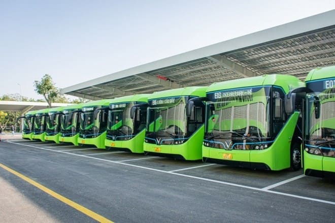 Tỉnh Nghệ An đã áp dụng hình thức vận tải xanh vào phương tiện xe bus công cộng