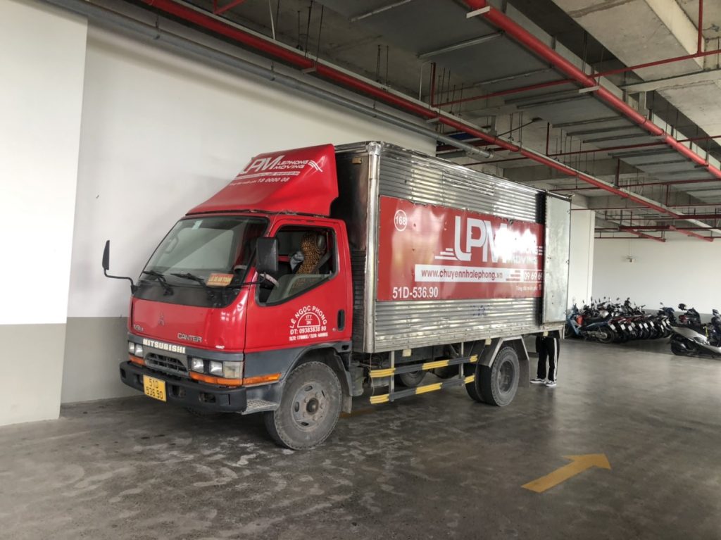 Vận Tải Lefo chuyên cho thuê xe tải chở hàng Khu chế xuất Tân Thuận giá rẻ