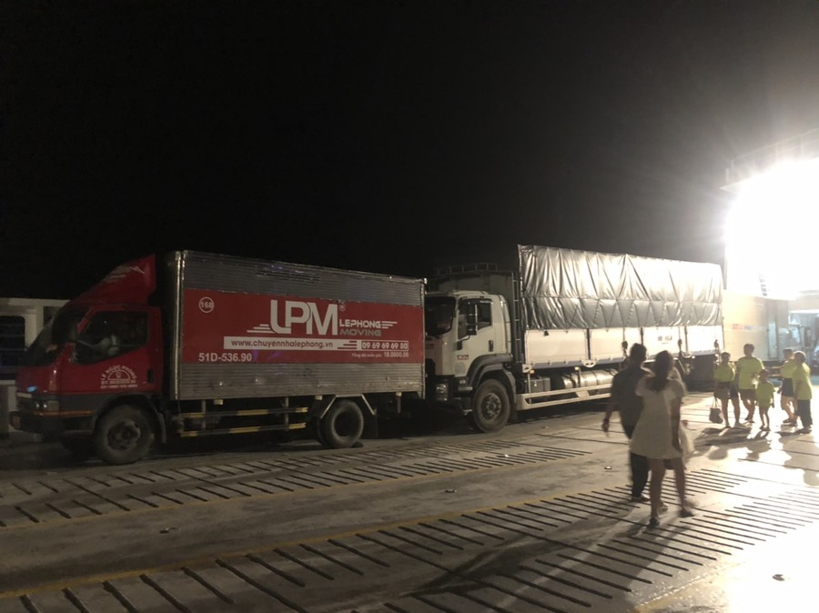 Vận Tải Lefo cung cấp xe tải chở hàng khu công nghiệp 24/7