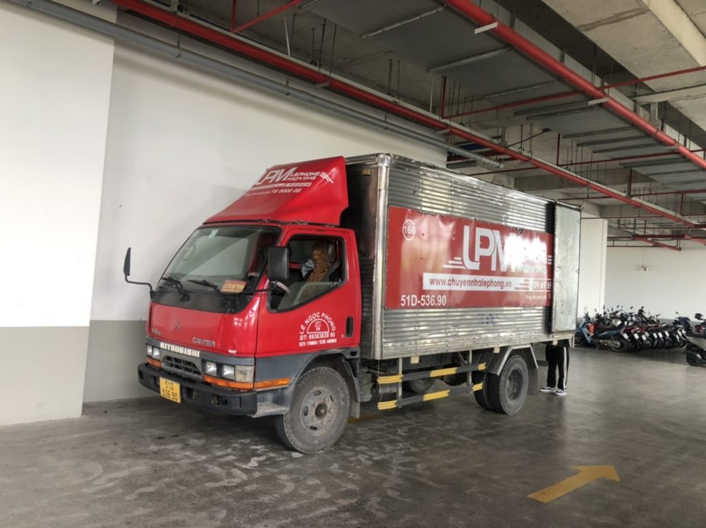 Cho thuê xe tải chở hàng KCN Tân Kim Giá Rẻ