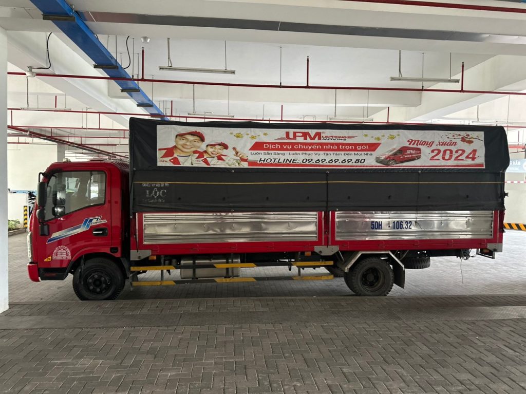 Xe tải chở hàng KCN Cát Lái 2 giá rẻ, chất lượng tại Vận Tải Lefo