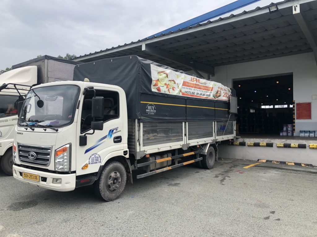 Dịch vụ cho thuê xe tải chở hàng Nhơn Trạch