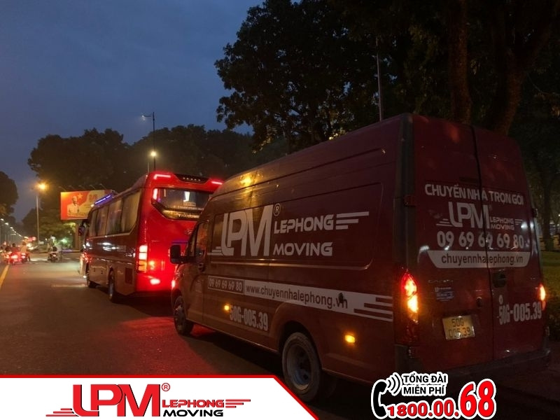 Xe tải van không bị ảnh hưởng bởi giờ cấm tải
