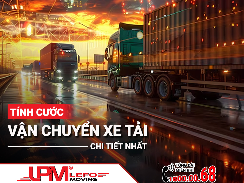 Cách tính cước vận chuyển xe tải chi tiết nhất