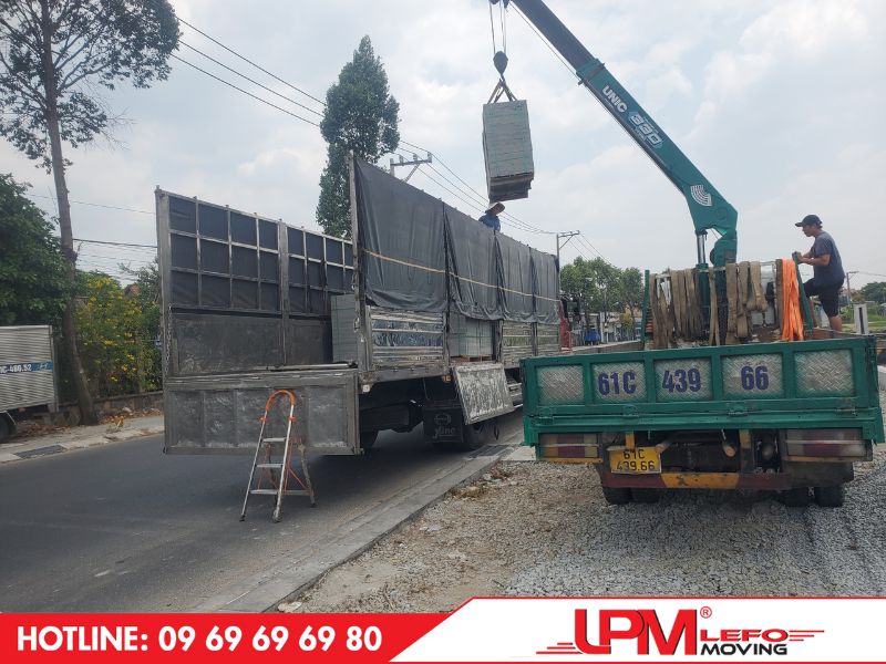 Các loại xe chở hàng của chành xe đi Thái Nguyên