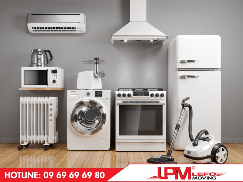 Đồ gia dụng thường được vận chuyển kết hợp với chuyển nhà, chuyển phòng trọ