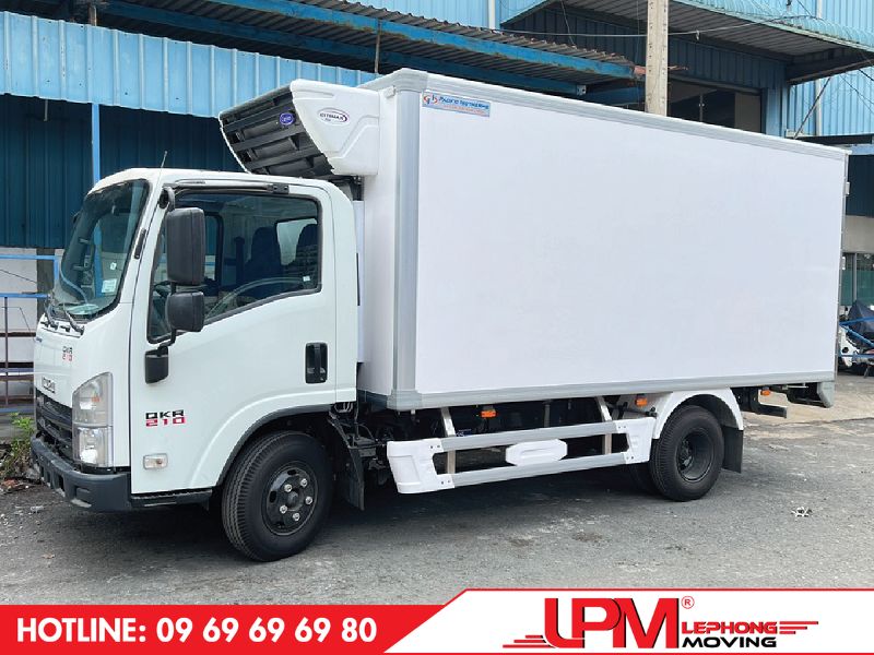 LephongMoving cho thuê xe tải đông lạnh giá rẻ chuyên nghiệp TPHCM