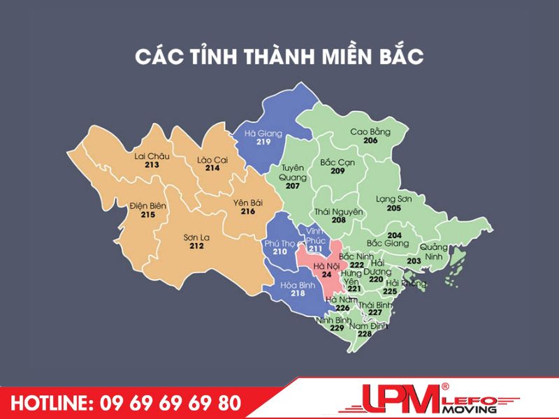 Lộ trình vận chuyển hàng hóa đi Miền Bắc