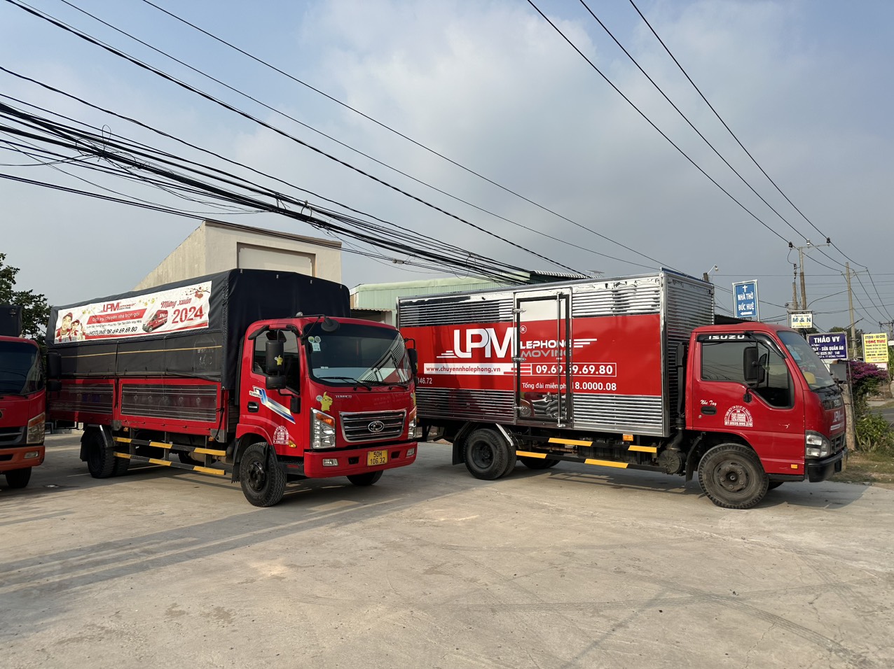 Vận Tải Lefo sở hữu hệ thống xe tải đa dạng mẫu mã sẵn sàng phục vụ vận chuyển Bắc Nam