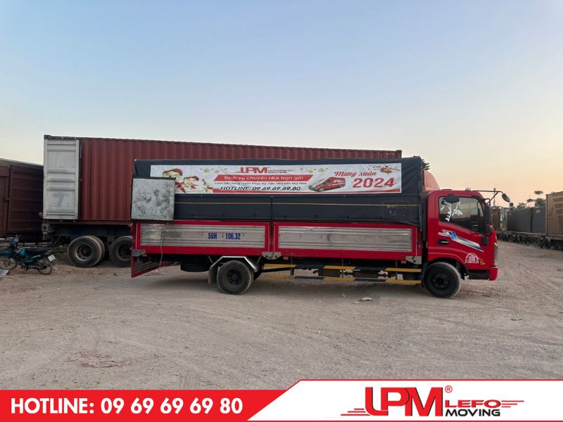 Dịch vụ cho thuê xe tải chở hàng uy tín đa tải trọng LephongMoving