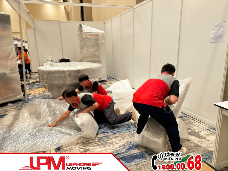 Vận chuyển hàng hóa triển lãm và sự kiện
